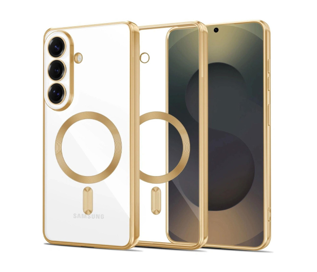 Tech-Protect Magflex Magsafe Galaxy S26 Shiny Gold - 1500257 - zdjęcie